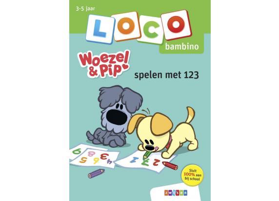 Loco Bambino Woezel en Pip, spelen met 123. 3+