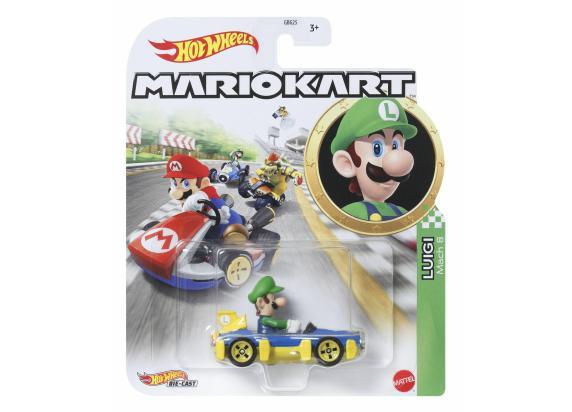 Hot Wheels - Super Mario Bros Hot Wheels Mario Kart voertuigen - GRN21