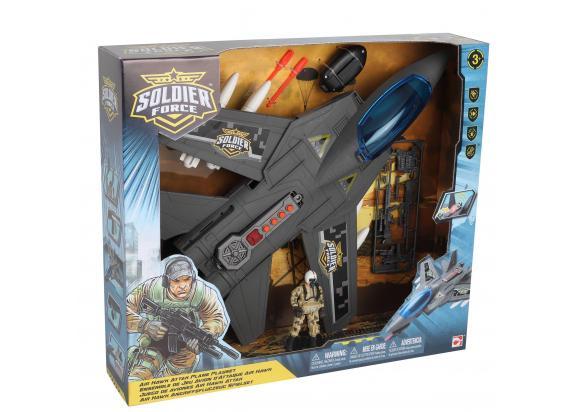 - Soldier Force Soldier Force Air Hawk Attak Plane speelset