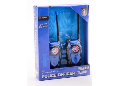Politie walkie talkie ca. 80 meter bereik