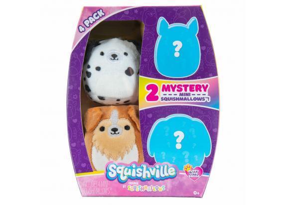 - Squishville Squishville Squishmallow 4-Pack 5cm figuren - SQM0471 - Perfect Pairings Squad