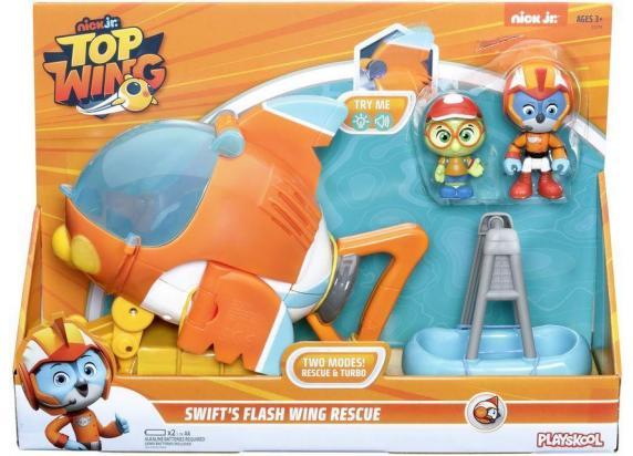 Playskool - Top Wing Top Wing Swift's reddingsvoertuig