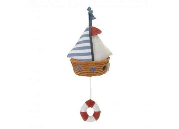 Little Dutch Little Dutch Muziekdoosje Boot Sailors Bay blauw