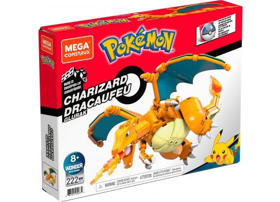 MEGA Pokémon Charizard - 222 blokken - Bouwstenen