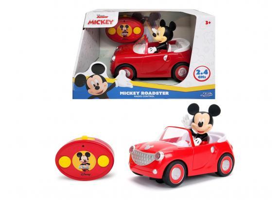 Jada Toys - Disney - RC Mickie Roadster - 19cm - 24. GHz - Bestuurbare auto