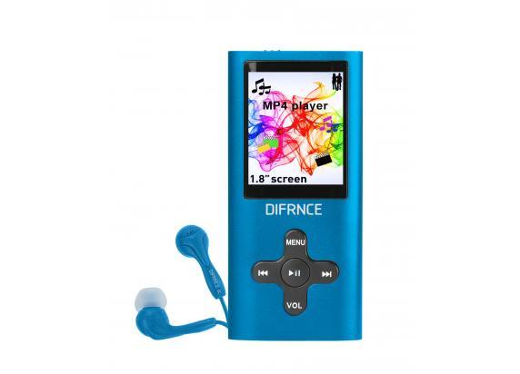 Difrnce Difrnce MP1851 4GB Blauw - MP4 speler