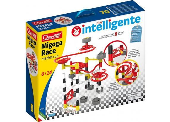 Quercetti Play Intelligente Migoga Race knikkerbaan 80-delig