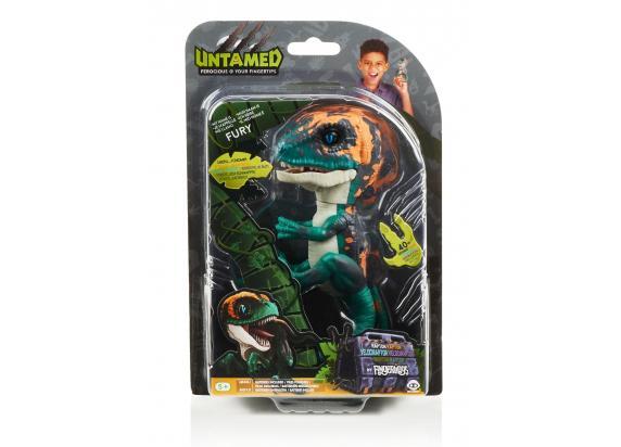 WowWee - Untamed Untamed Fury blauwe Baby Raptor