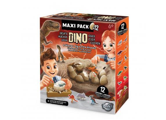 Buki - Wetenschap en Spel Buki Dino Egg Maxi Pack