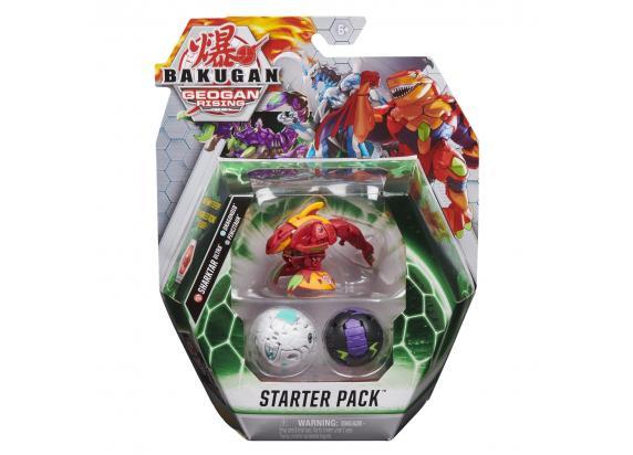 Bakugan Geogan Rising 3.0 - Starter Set 3-pack - Dragonoid/Falcron/Ferascal