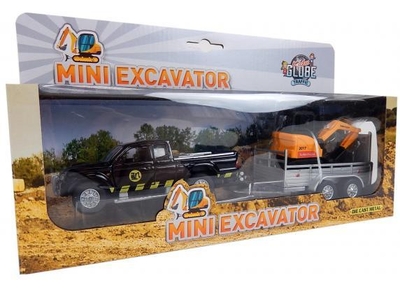 Kids Globe Die-cast Mitsubishi met Minigraver, 27cm