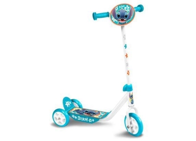 Disney Stitch 3-wiel Kinderstep Vrijloop Junior Petrolblauw/wit