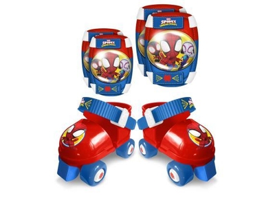 Marvel Spidey Rolschaatsen Met Bescherming Rood/blauw Maat 23-27