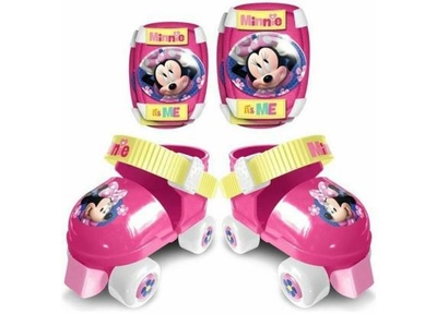 Disney Rolschaatsen Minnie Mouse - Meisjes Roze/wit Maat 23-27
