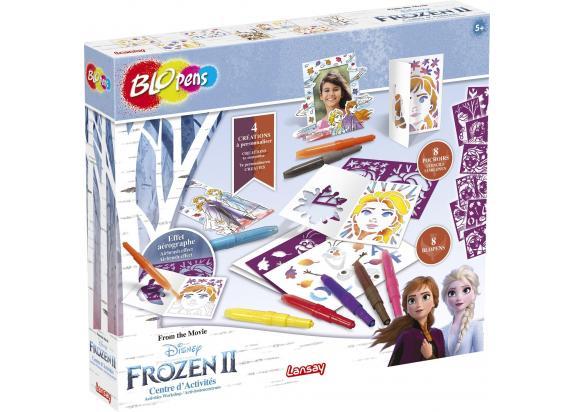 - Frozen Blopens Frozen II Activiteitencentrum met 8 pennen