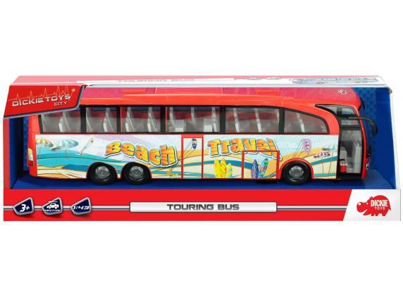 Dickie Touring Bus reisbus - Beach Travel Rood