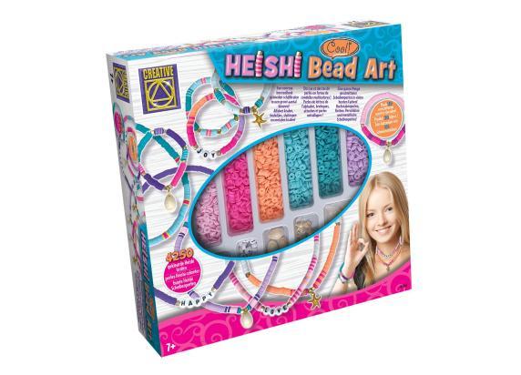 Small World Heishi Bead Art hangers & armbandjes maken