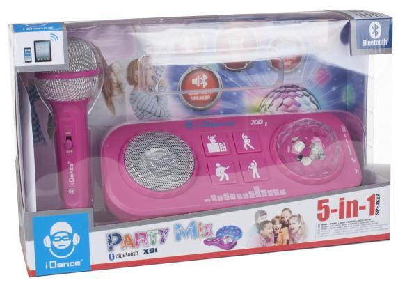 iDance Party Box Karaoke mixer: roze