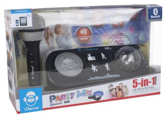 iDance iDance Bluetooth Party Box Karaokeset Zwart