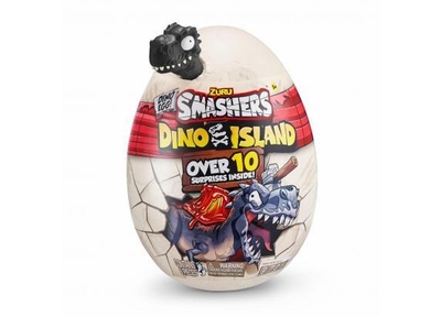 - Smashers Smashers Dino Island Mini Light-Up Dino - Zwarte Dino