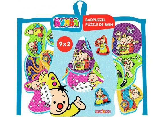 Bumba badpuzzel - 9 badpuzzels uit 2 delen - kleeft op de badrand