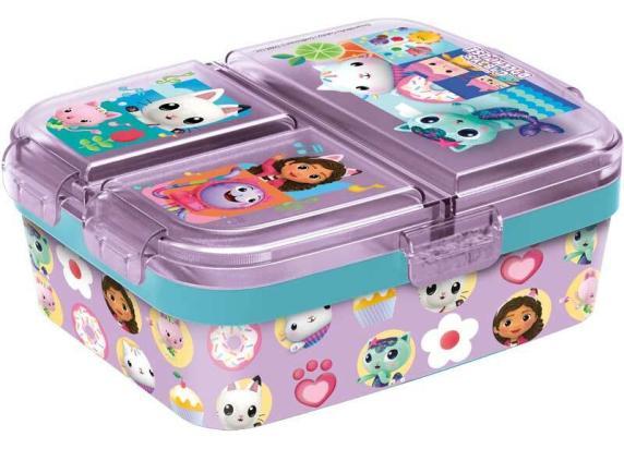 - Gabby's Poppenhuis Gabby's Dollhouse lunchbox multi compartment