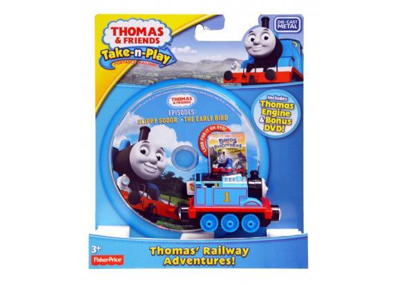 Fisher Price - Thomas & Friends Fisher Price Take'n Play Thomas met DVD