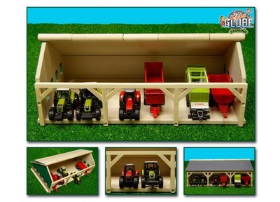 Kids Globe Landbouwloods 3-vaks Klein, 1:87