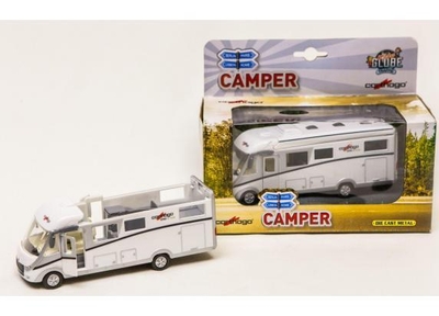 Kids Globe Die-cast Carthago Camper met Licht, 16cm