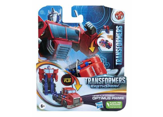 Hasbro - Transformers Transformers Earthspark 1 Step Flip - F6716 - Optimus Prime