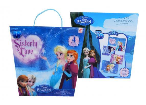 - Frozen Frozen 4 Puzzle Pack