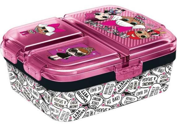 - L.O.L. (Lil Outrageous Littles) L.O.L. Surprise lunchbox multi compartment