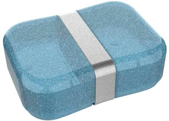 Lunch Buddies lunchbox Glitter blauw