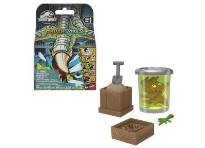 Jurassic World - Assortiment Beeldjes - Verslindende Dinosaurussen - MATTEL - HVB29 - Willekeurig Model