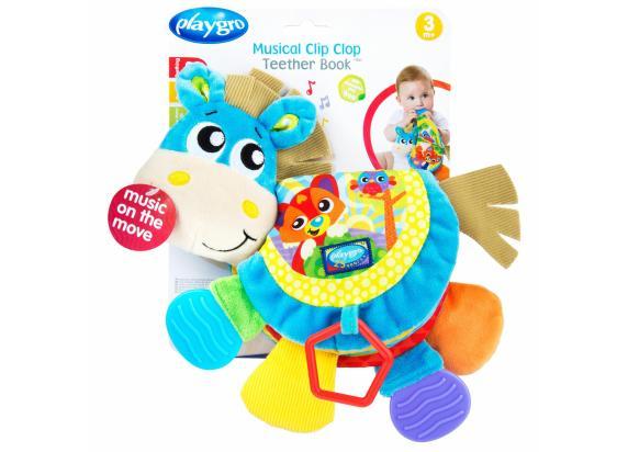 Playgro Playgro Clip Clop Muzikaal Bijtringboekje