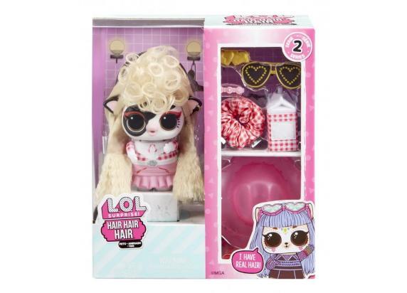 - L.O.L. (Lil Outrageous Littles) L.O.L. Surprise Hair Hair Hair Pets