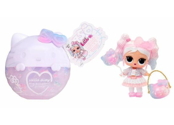 - L.O.L. (Lil Outrageous Littles) L.O.L. Surprise Loves Hello Kitty Tots - 503835 - Crystal Cutie