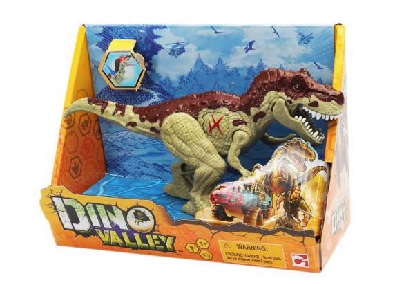 - Dino Valley Dino Valley dinosaurus met licht en geluid - Groene dino met kraag