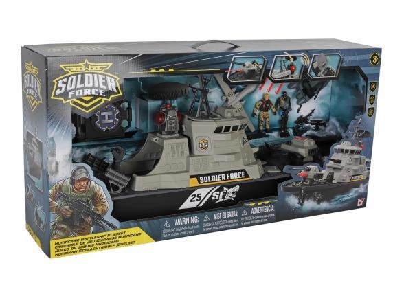 - Soldier Force Soldier Force Hurricane Battleship speelset