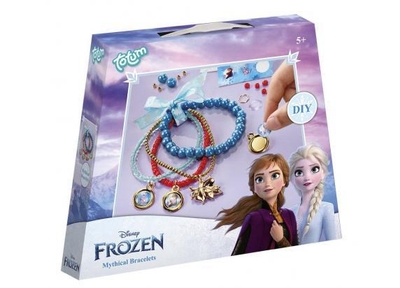 Disney Frozen luxe kralen bedel armbandjes maken Totum knutselpakket met Anna Elsa prinsessen - sieraden cadeautip