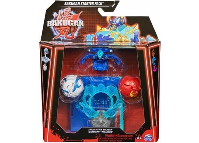 Bakugan - Special Attack-starterpakket - Speelset met 3 Bakugan-actiefiguren en 3 Brawler-kaarten - stijlen kunnen variëren