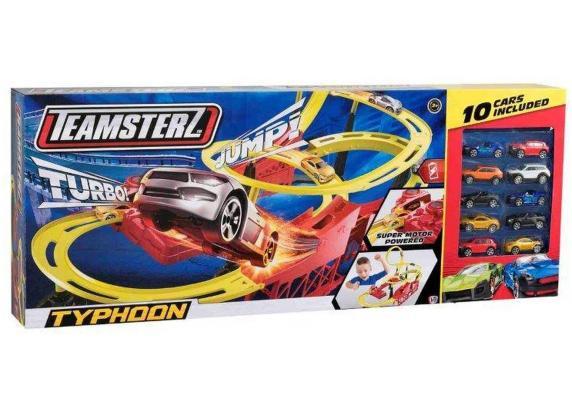 - Teamsterz Teamsterz Typhoon speelset met 10 auto's