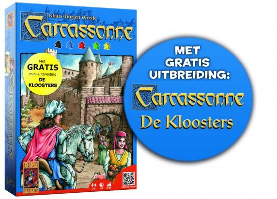 999 Games Carcassonne incl. Klooster