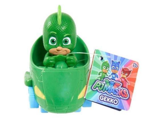 Giochi Preziosi - Pyjamahelden PJ Masks Mini voertuig met figuur - Owlette - rood