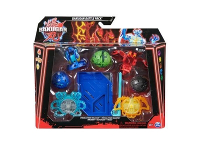 Bakugan - Special Attack Battle-set met 5 Bakugan-actiefiguren en 3 Brawler-kaarten - stijlen kunnen variëren