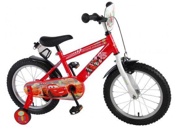 Volare Bicycles - Cars Cars 16" jongensfiets met drinkfles