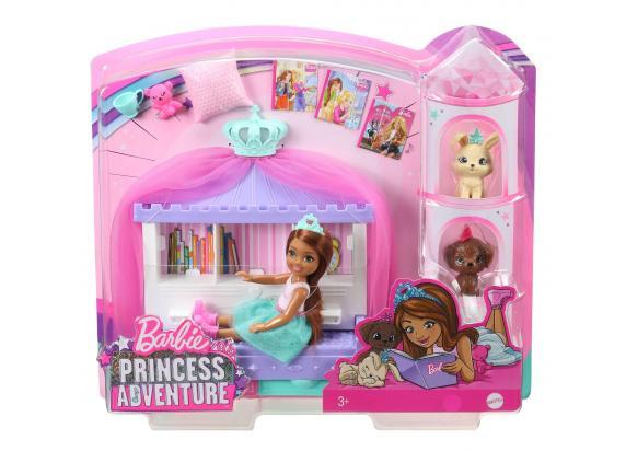 Barbie Barbie Princess Adventure Chelsea Prinses speelset - GML73 Chelsea Blond haar