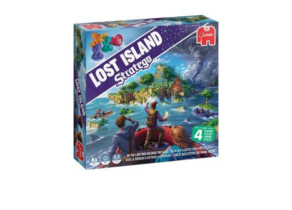 Jumbo - Stratego - Lost Island - Bordspel vanaf 8 jaar - Multiplayer 4 spelers