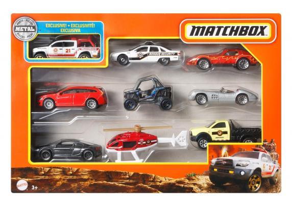 Matchbox 9-pack autootjes - HKY03