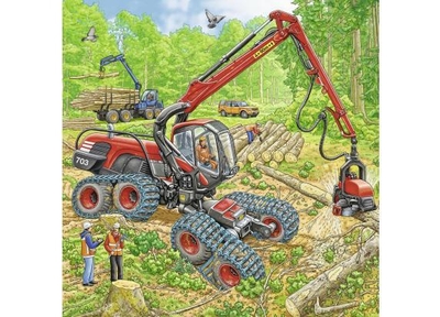 Ravensburger Grote machines 3x49st